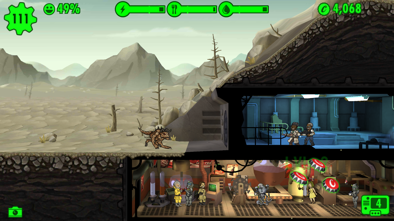 Fallout Shelter Mod APK 2021 [Unlimited Money] 3