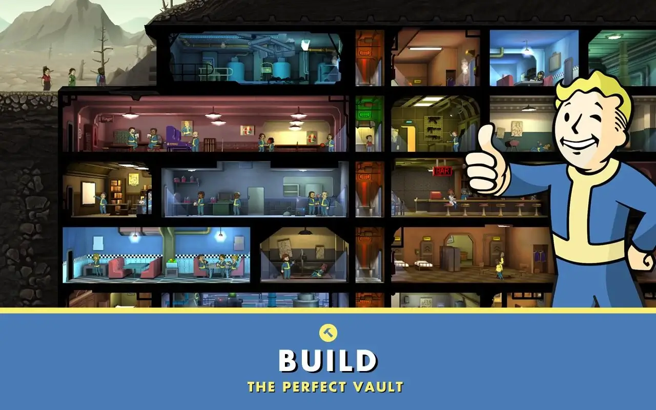 Fallout Shelter Mod APK 2021 [Unlimited Money] 2