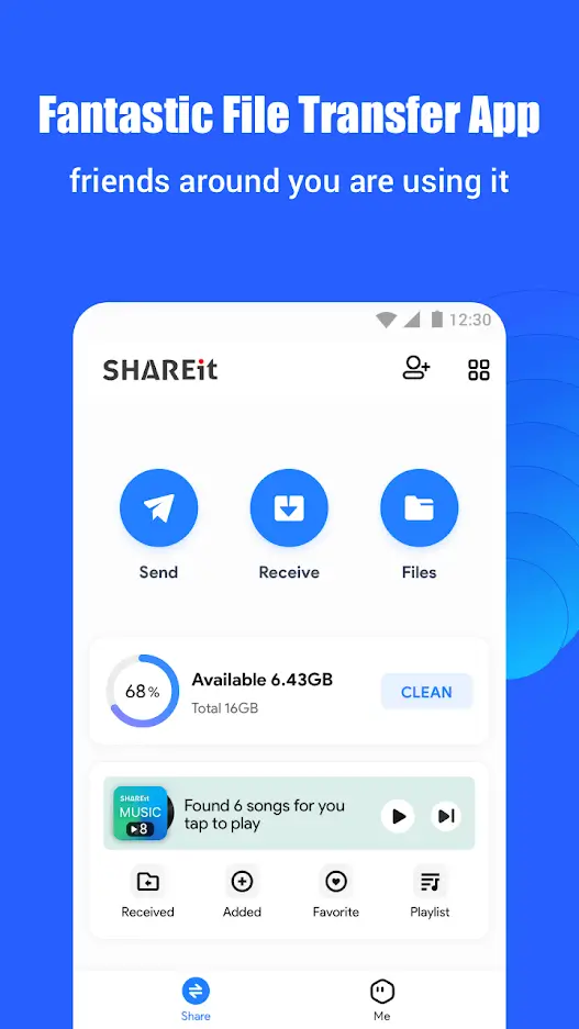 SHAREit Mod APK V6.8.8_ww 2022 [Ads Free] for Android 1